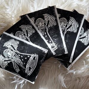 “Baby, it’s a snow angel” Christmas cards